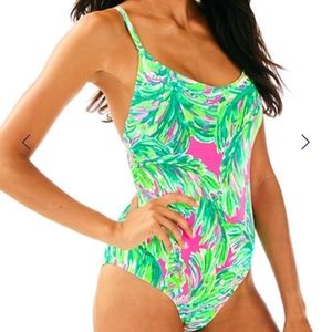 Lilly Pulitzer azalea one piece bathing suit